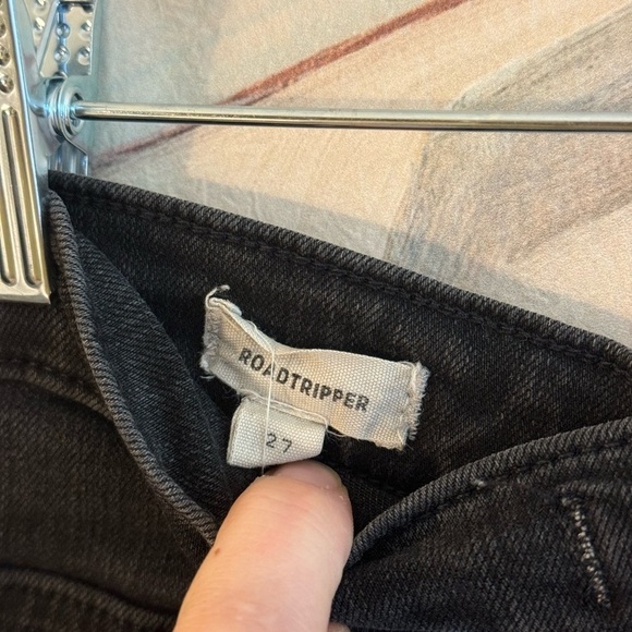 MADEWELL Roadtripper Skinny Jeans Lunar Wash Denim Size 27 - Picture 8 of 9